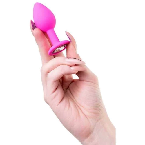 Анальная пробка с кристаллом ToDo by Toyfa Anal Plug Brilliant