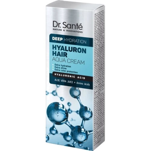 

Dr. Sante Hyaluron Hair Deep hydration Аква-крем для волос Глубокое увлажнение 100ml