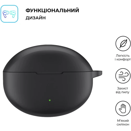 Чехол ArmorStandart Silicone Case Black (ARM79946) for Oppo Enco Air4 Pro: Тип Чехол