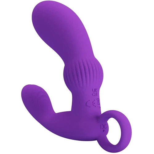 Вибромассажер простаты с функцией памяти LYBAILE Pretty Love Cayla Purple (BI-040170-1)