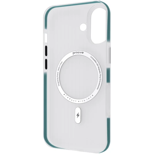 Чохол для iPhone Proove Astro Case with Magnetic Ring Mint для iPhone 16: Матеріали Пластик