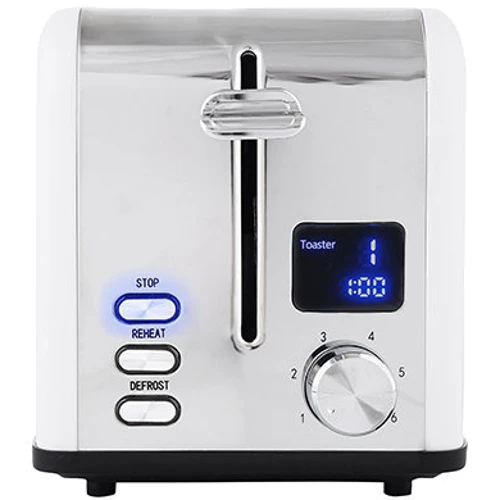Тостер Gerlach GL 3221 white: Материал корпуса Пластик
