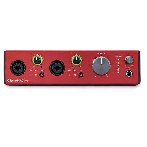 Аудиоинтерфейс FOCUSRITE Clarett+ 2Pre