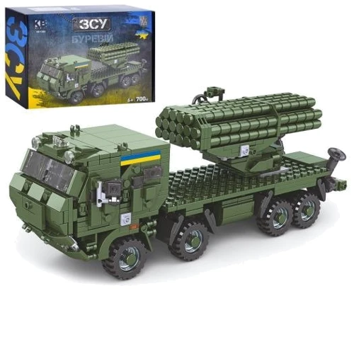 Конструктор Limo toy Военная техника Ураган 700 деталей (KB 1102)