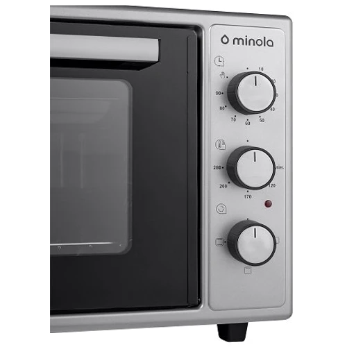 Электродуховка настольная Minola FOE 4815 GR: Количество режимов нагрева (работы) 3