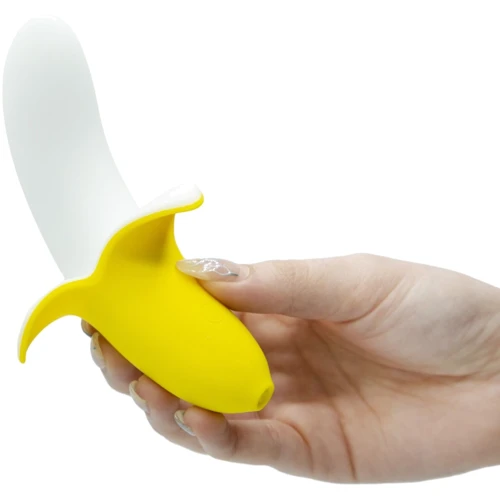 Вибратор BMS Factory Banana Bliss Mini Silicone Vibrator