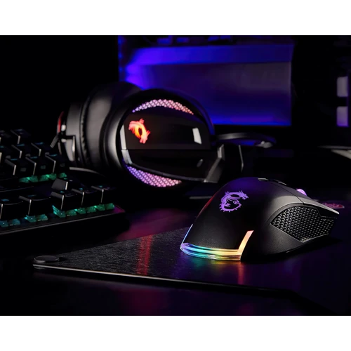 Мышь MSI Clutch GM50 Black (S12-0400C60-PA3): Вес 87 г