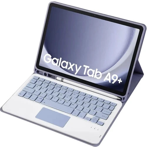 Аксессуар для планшетных ПК BeCover Case Smart Keyboard TouchPad Purple for Samsung Galaxy Tab A9 Plus SM-X210/SM-X215/SM-X216 (712416)