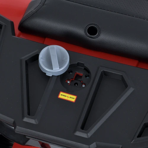 Дитячий електромобіль Bambi Квадроцикл червоний (M 6060EL-3(24V))