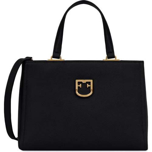 Женская сумка Тоут Furla Belvedere S черная (1007964)