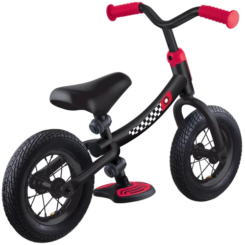 Біговел Globber серії GO BIKE AIR чорно-червоний до 20 кг 2+, 2 кільк. (615-120): Колір черный