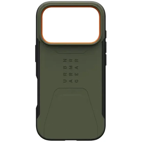 Чехол для iPhone Urban Armor Gear UAG Civilian Magsafe Olive/Orange (114545117297) for iPhone 17 Pro