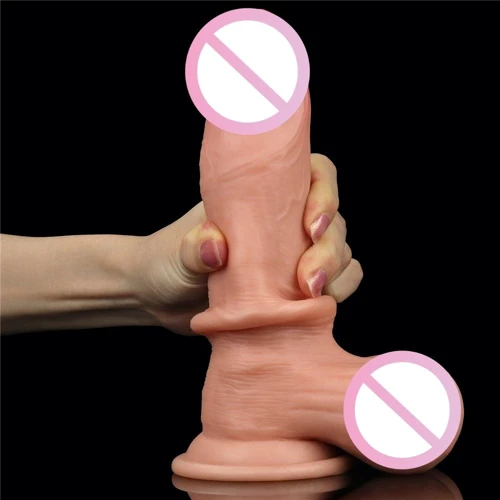 Фаллоимитатор LoveToy Sliding-Skin Dong Flesh 7.8"