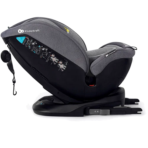 Автокресло Kinderkraft Xpedition Grey (KCXPED00GRY0000) фото 7