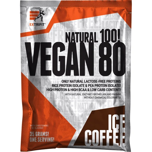 Протеин Extrifit Vegan 80 35 g /sample/ Ice Coffee