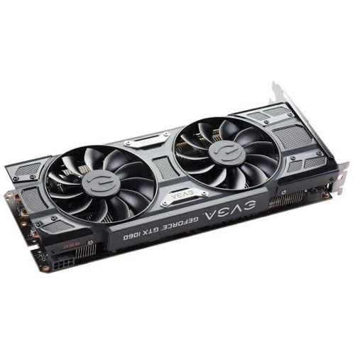 Видеокарта EVGA GEFORCE GTX1060 6GB (06G-P4-6264-KB): Объем памяти, Гб 6