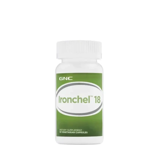 

Gnc Ironchel Железо 18 mg 90 вегакапсул