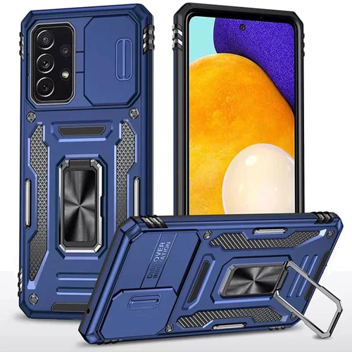 Чехол для телефонов Mobile Case Camshield Army Ring Navy for Samsung A736 Galaxy A73 5G