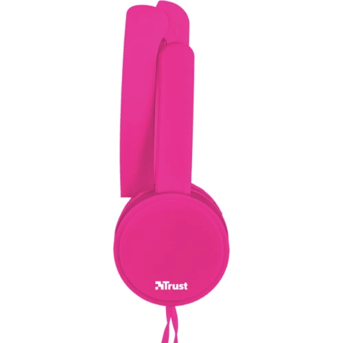 Наушники Trust Nano Foldable Headphones Pink: Назначение для смартфона и плеера