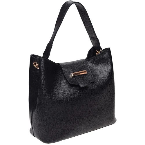 Женская сумка-мешок Ricco Grande черная (1L916-black)