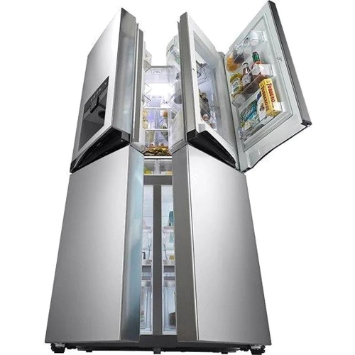 Холодильник Side-by-Side LG GMJ 916NSHV: Кількість дверей 5