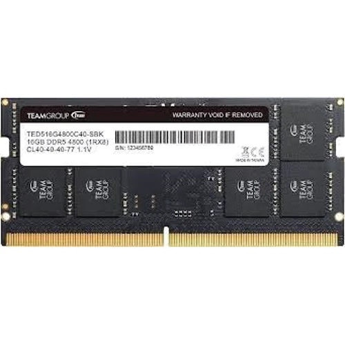 Team 16 GB SO-DIMM DDR5 4800 MHz Elite (TED516G4800C40-S01)