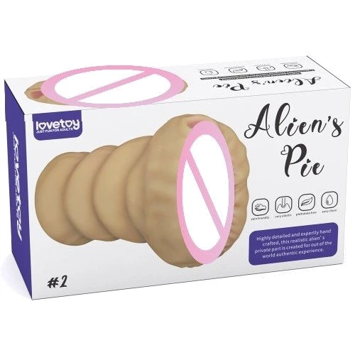 Мастурбатор вагина инопланетянки LoveToy Alien's Pie Masturbator #2 Flesh