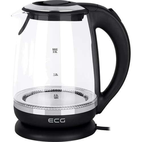 Электрочайник ECG RK 2080 Glass: Объем, л 2
