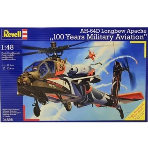 Revell (1:48) Вертолет AH-64D Apache "100-Military Aviation" (04896): Производитель Revell