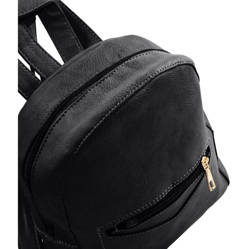 Жіночий рюкзак Valiria Fashion чорний (3DETBI221812-2): Застібка Блискавка
