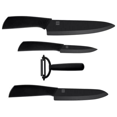 Набор кухонных ножей Xiaomi Hot Weather Nano Ceramic Knife 4 предмета (601941)