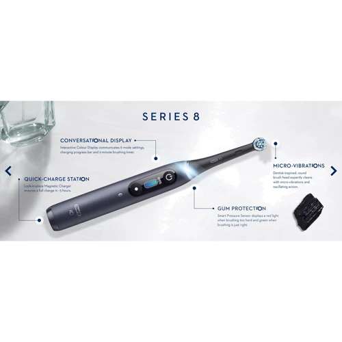 Зубная щетка Oral-B iO Series 8 Duo Black&White: Тип Зубная щетка