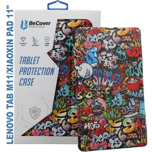 Аксесуар для планшетних ПК BeCover Smart Case Graffiti для Lenovo Tab M11 TB-TB330FU/Xiaoxin Pad 11 2024 (710757) фото 8