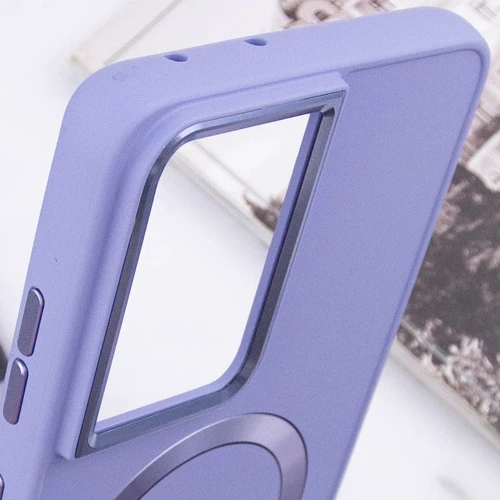 Чехол для телефонов TPU Case Bonbon Metal Style with MagSafe Dasheen for Samsung S928 Galaxy S24 Ultra: Материал TPU (термополиуретан)
