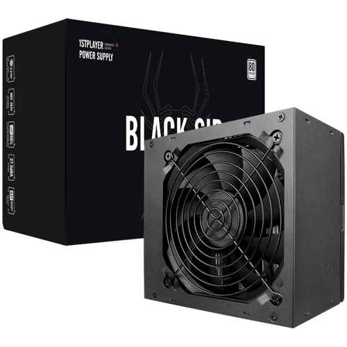 Блок питания 1STPLAYER SR-600W White: Модульные (съемные) кабеля Нет