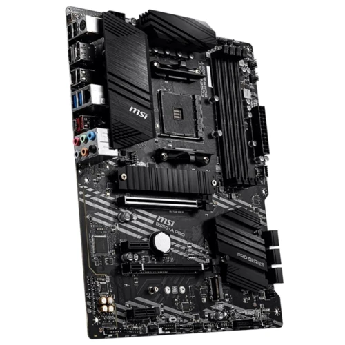 MSI B550-A PRO: Разъемы на задней панели USB Type-C, USB 2.0, USB 3.2 Gen 2, USB 3.2 Gen 1