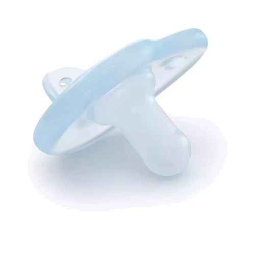 Пустышка для мальчика Philips AVENT Soothie 0-6 мес голубой 2 шт (SCF099/21): Вид пустышки классическая