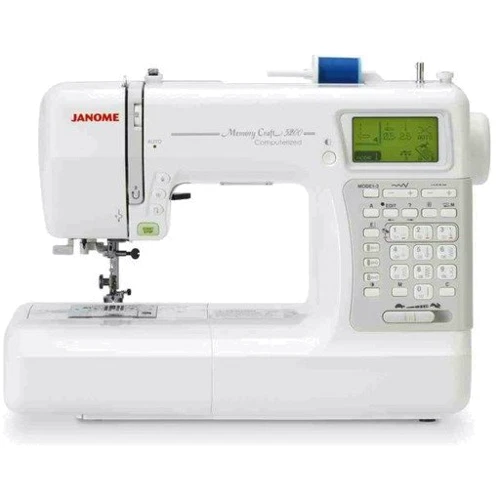 Швейная машина Janome MC-5200 с жестким чехлом: Максимальная скорость, стежков/мин 650