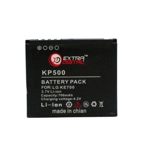 Аккумулятор ExtraDigital 700mAh (DV00DV6066) for LG KP500