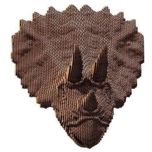 Картонный настенный конструктор Cartonic 3D Puzzle TRICERATOPS