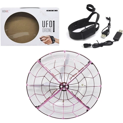 Квадрокоптер Miс Ufo Drone розовый (H18)