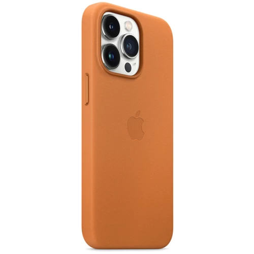 Чехол для iPhone Apple for iPhone 13 Pro Leather Case with MagSafe Golden Brown (MM193) : Тип аксессуара чехол