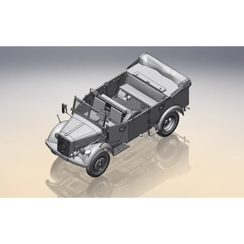 Німецький армійський автомобіль Kfz.70, II МВ German army vehicle IIWW (ICM35525) фото 7