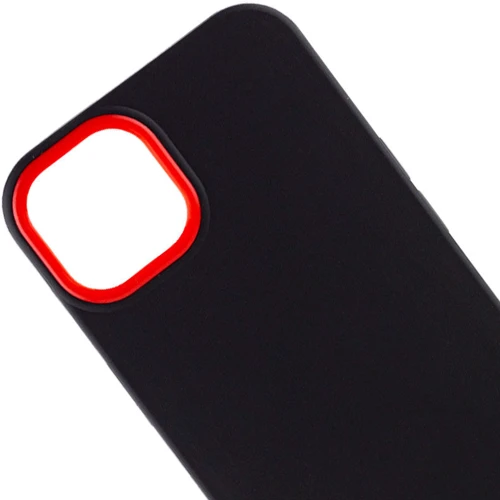 Чохол для iPhone Mobile Case TPU+PC Bichromatic Black / Red для iPhone 11: Матеріали поликарбонат и полиуретан