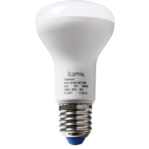 Лампа Ilumia 016 L-8-R63-Е27-WW 800Лм, 8Вт, 3000К