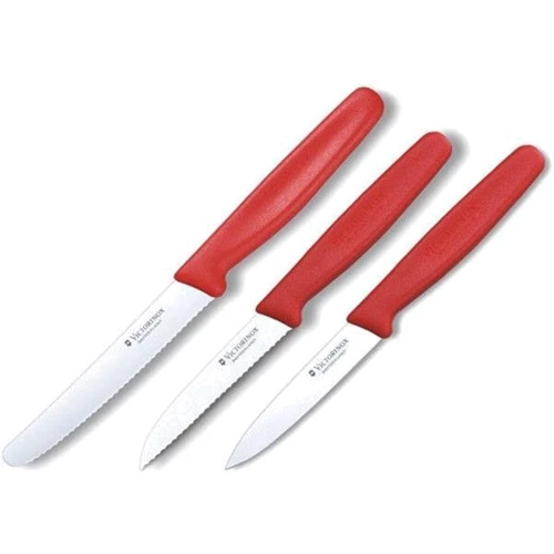 Набор кухонных ножей Victorinox SwissClassic Paring Set 3 пр. (6.7111.3): Метериал лезвия нержавеющая сталь