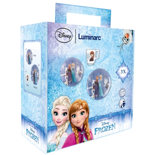 Детская посуда Luminarc DISNEY FROZEN WINTER MAGIC Набор 3 предмета (N5277)