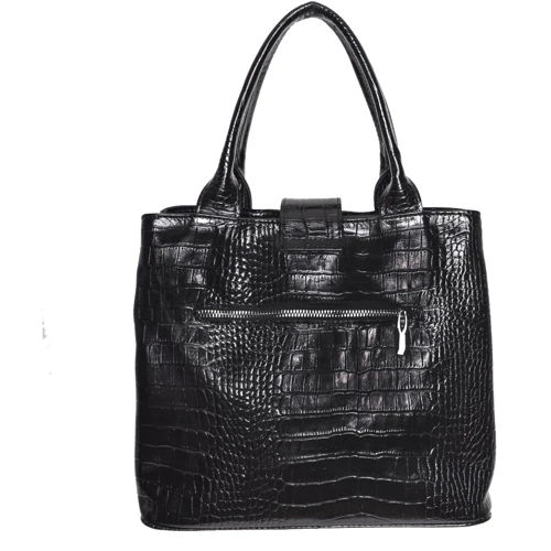 Жіноча сумка через плече ARTiS Bags чорна (17294016): Фактура Тиснення, глянцевий