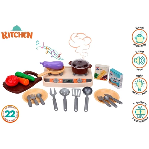 Кухня ТехноК Kitchen Set, 22 деталі (5620) фото 4