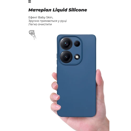 Чехол для телефонов ArmorStandart ICON Case Camera cover Dark Blue for Xiaomi Redmi Note 14S 4G (ARM82009)